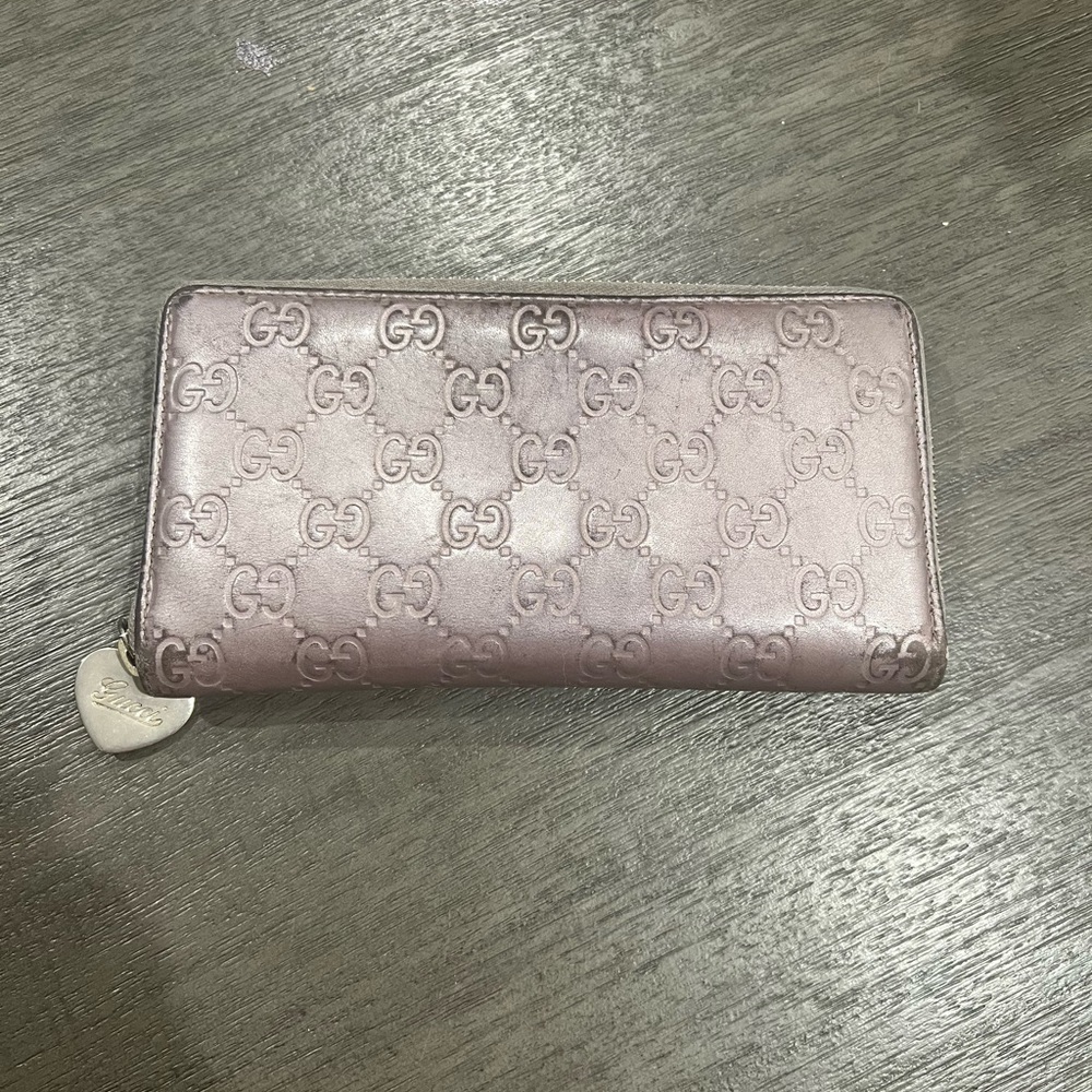 Gucci guccisma zippy wallet